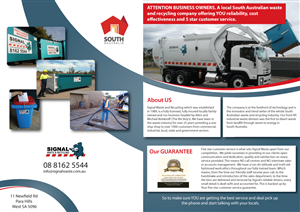 Waste and recycling brochure | Brochure Design by TedAtkinson