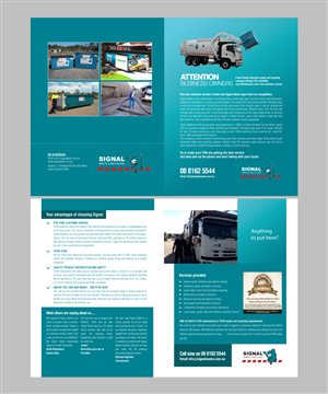 Waste and recycling brochure | Brochure Design by Birdesign