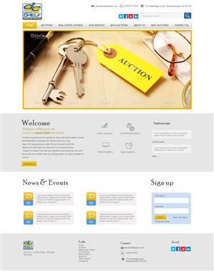 WP website design (Chelf) | Wordpress Design by TechWise