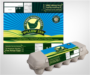 Free Range Egg Farmer wants a Egg Carton Design | Packaging Design by Khoo