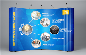 Expo Stand Banner Design | Print Design by lookedaeng