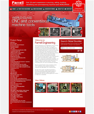 International Machinery Company - Enhance our webpage  | Web Design by TechWise