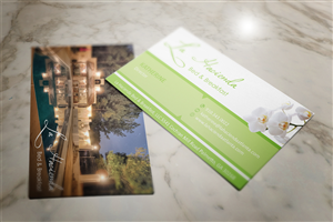 Bed & Breakfast Business Card Design | Business Card Design by MT