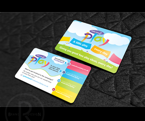 Make Time 2 Play business card | Business Card Design by Rich_LHA