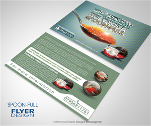 spoonful of caviar | Flyer Design by Mahmoud Shahin