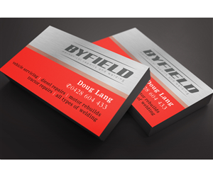 byfield mechanical repairs and welding | Business Card Design by see why