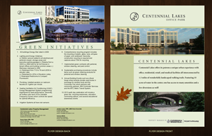 Centennial Lakes Green Initiative Infographic | Infografik-Design von designgreen