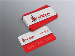 Business cards for VIDA Real Estate Properties LLC | Business Card Design by diRtY.EMM