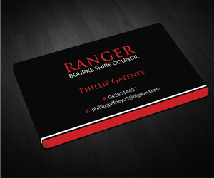 Ranger | Business Card Design by Sarah Haroon