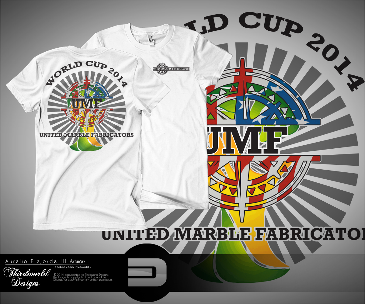 T-shirt Design by Athird Creatives for United Marble Fabricators | Design #4006506