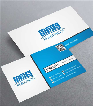 Business Card Design by AwsomeD for HBS Resources | Design #3947221