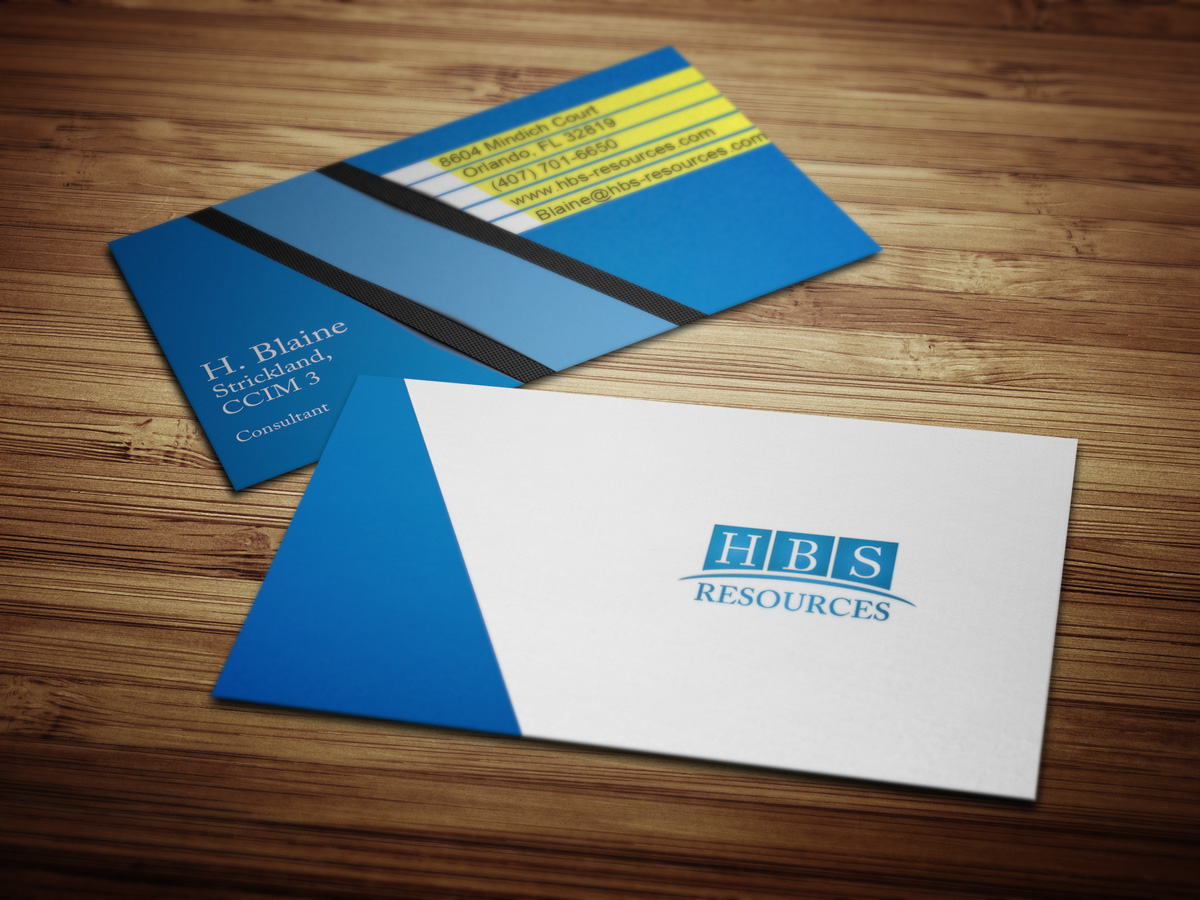 Business Card Design by LuCa for HBS Resources | Design #3980663