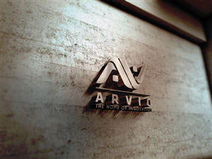 Logo: Arvio    Slogan: The Home of Innovation | Logo Design by PinworksDesign