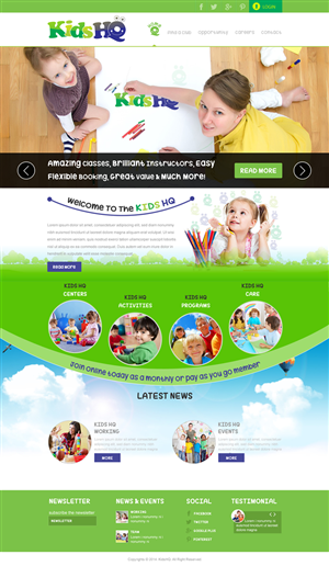 Wordpress Design by Behriatech for this project | Design #3964065