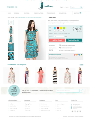 Clothing Brand E-Commerce Website Design | Web-Design von TechWise