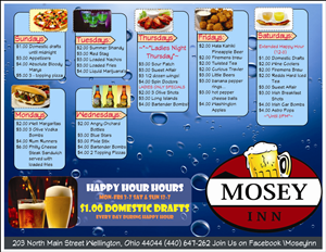 Flyer Design by premnice for Mosey Inn | Design: #4093112