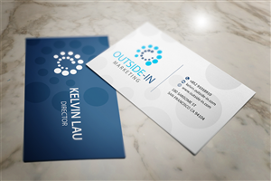 Outside-In Marketing Business Card | Business Card Design by MT