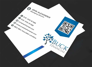 Business Card Design by AwsomeD for Buck Financial Group | Design #4008927