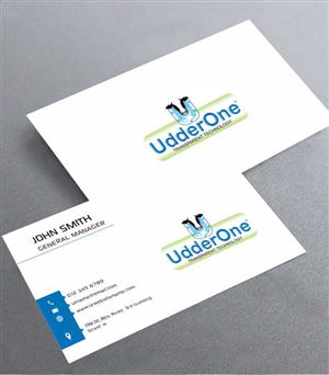 Business Card Design by AwsomeD for UdderOne | Design #4038450