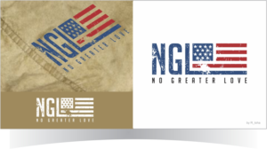 Edgy and Patriotic LOGO using the letters NGL.  | Logo Design by r-toha