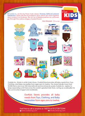 A flyer for a new Branch of Kids store | Flyer-Design von Sbss