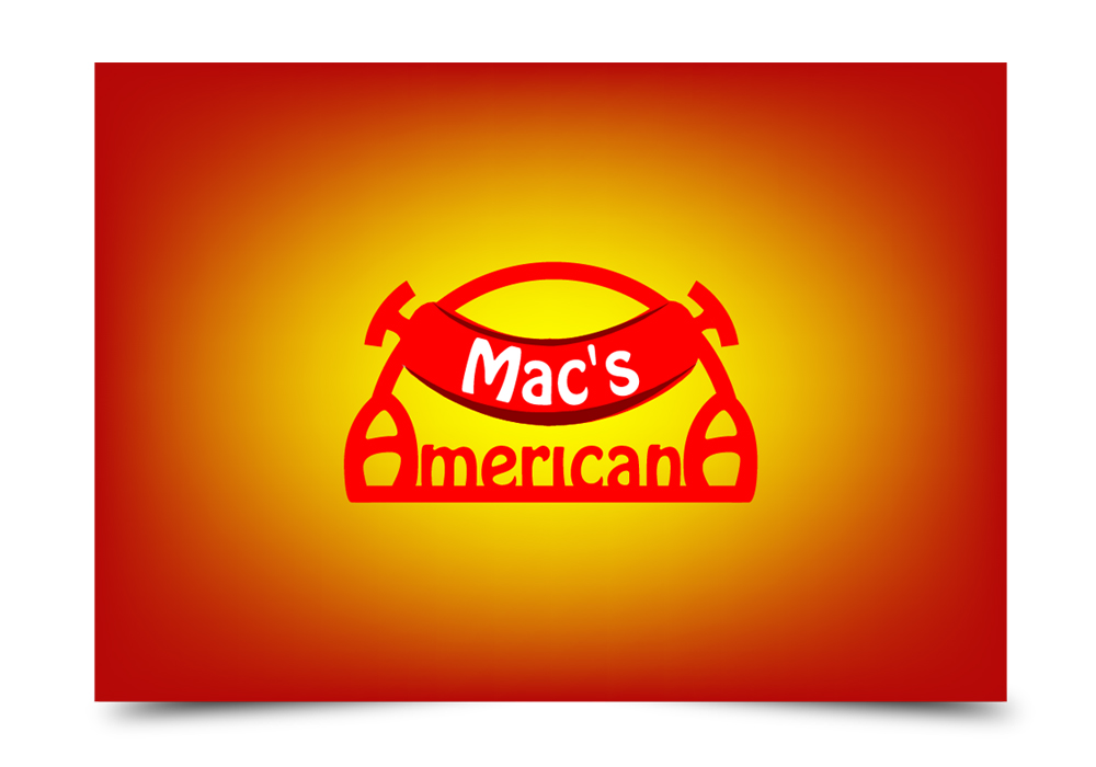 Logo Design by Mayank Patel for Mac's Americana | Design #1153762