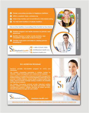 Web based Nutrition counceling needs a brochure | Broschüren-Design von Adylhere