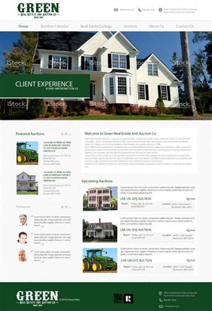 WP website design (Green) | Wordpress Design by TechWise