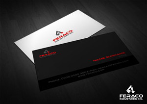 Feraco Logo and business card | Business Card Design by Amduat Design