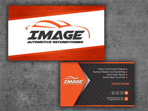 Image Automotive Reconditioning Business Card | Business Card Design by Carlos Alba D.