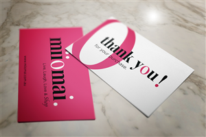 Thankyou Card | Business Card Design by MT