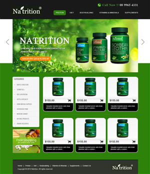 Web Design by webxvision for USA HPSON Pharmaceuticals Group LTD. | Design #4625952