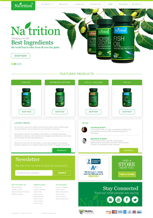 Web Design by Behriatech for USA HPSON Pharmaceuticals Group LTD. | Design #4262639