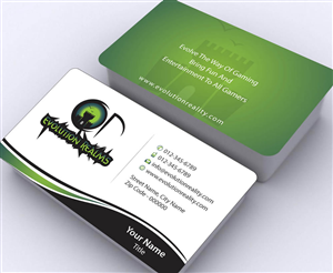 Business Card Design for New Game Studio | Business Card Design by Sbss