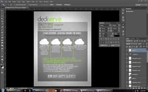 Print Design by Jibz.k for DediServe Ltd | Design #4233213