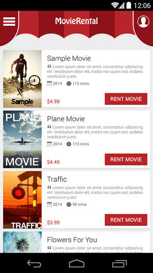 Mobile digital movie retailer needs design for rewards program app  | App Design by iLexter