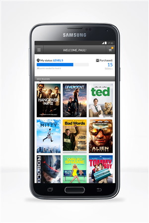 Mobile digital movie retailer needs design for rewards program app  | App Design by MIND