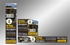 Banner ad set for San Francisco Hotel | Banner-Design von MeMe Botrous