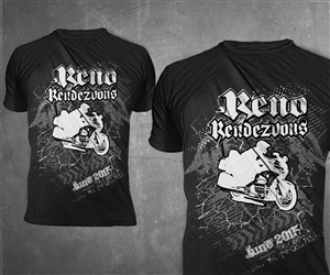 Touring Motorcycle T-shirt design needed for inaugural rally | T-shirt Design by TRHZ