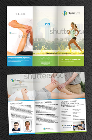 Brochure to advertise our unique physiotherapy clinic to general practitioners | Broschüren-Design von Svetlin Angelov