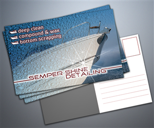 Boat Detail Postcard Design | Postkarten-Design von Maestroto