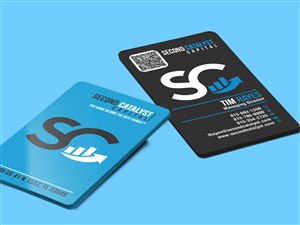 Second Catalyst Capital Business Card | Business Card Design by Sajin