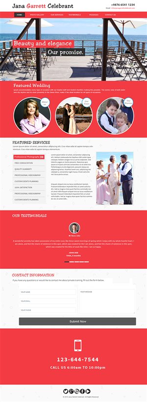 Web Design by webxvision for this project | Design #4431572