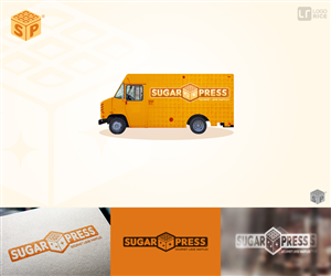 Sugar Press: Gourmet Liege Waffles | Logo-Design von logorice