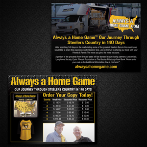 Postcard Design by Mon01 for Always a Home Game, LLC | Design: #4360003