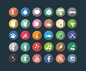 Create a cool, simple and unique looking icon set | Grafik-Design von lionx