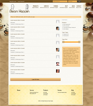 Coffee - Forum Design | Web-Design von Expert Designer