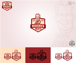 Maverick Meast   Fine meats since 1984 | Logo Design by logorice