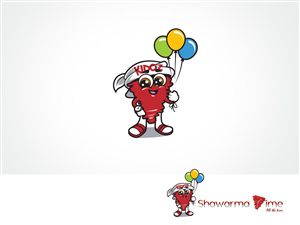 Logo Illustration - Kidoz Time (Shawarma Time) | Illustration-Design von ArtTank