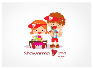 Logo Illustration - Kidoz Time (Shawarma Time) | Illustration-Design von Vicez